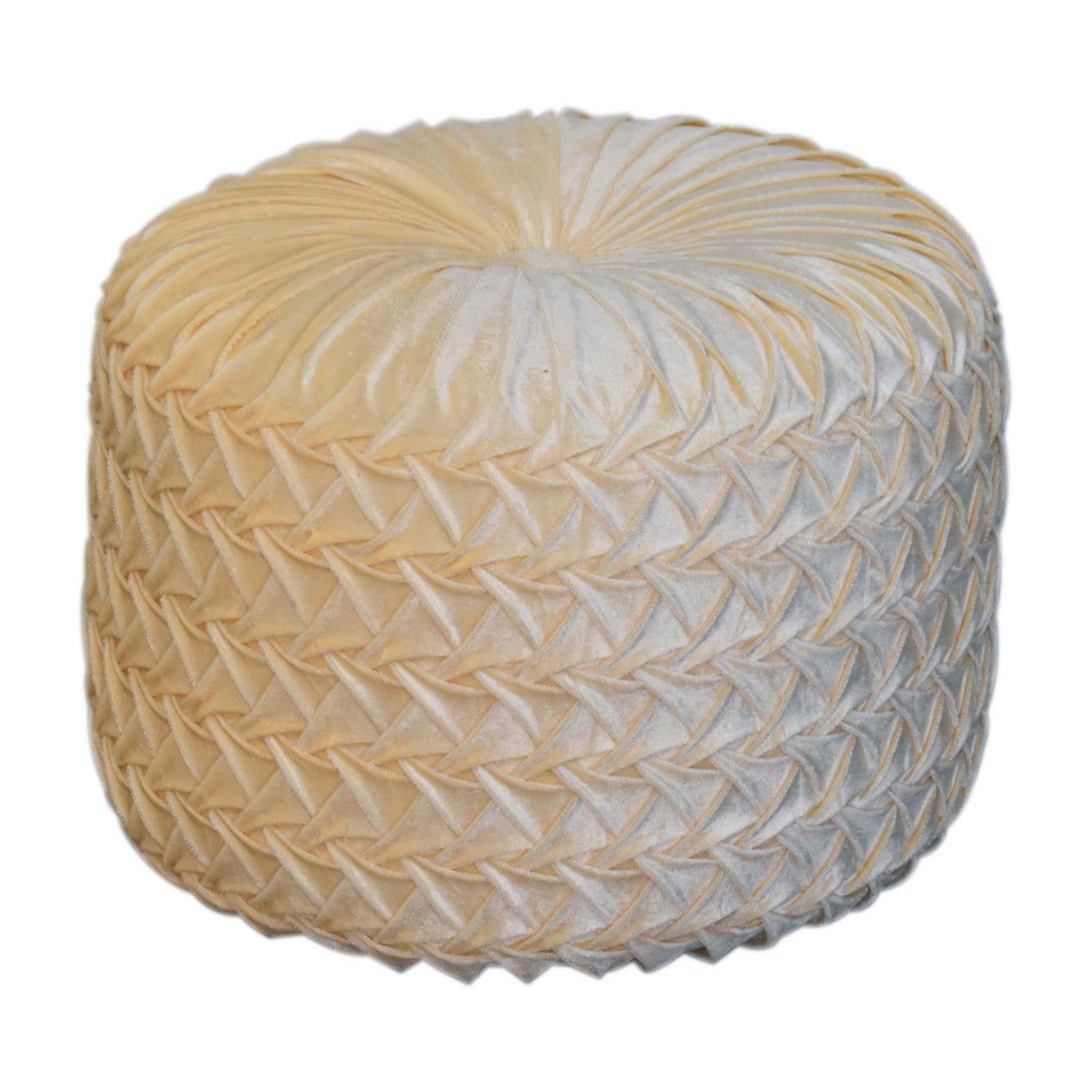 white hart pouffe