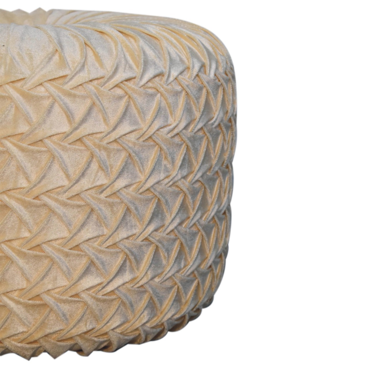 white hart pouffe