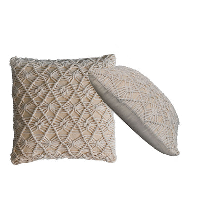 natural white maura cushion set of 3