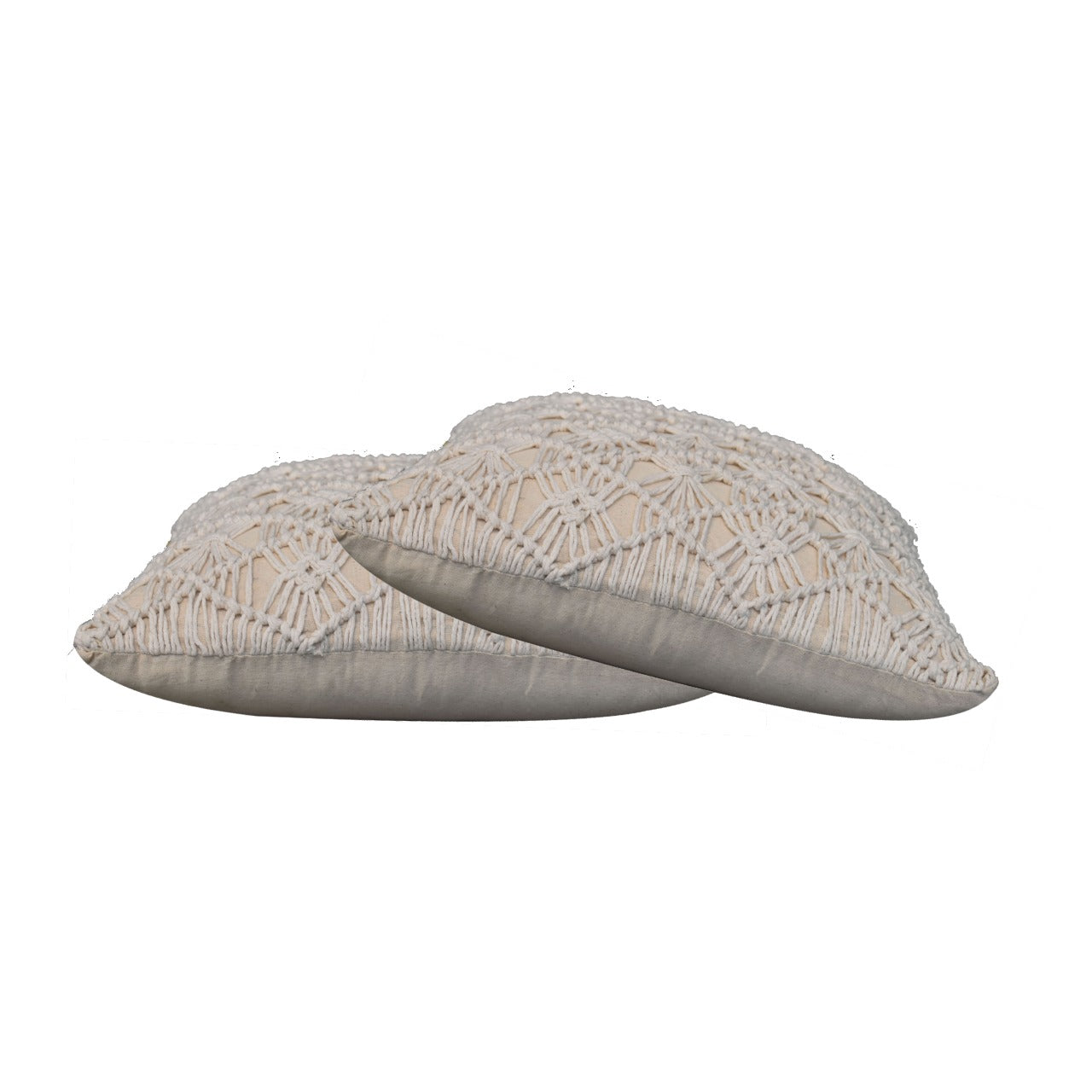 natural white maura cushion set of 3
