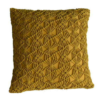 mustard maura cushion set of 2