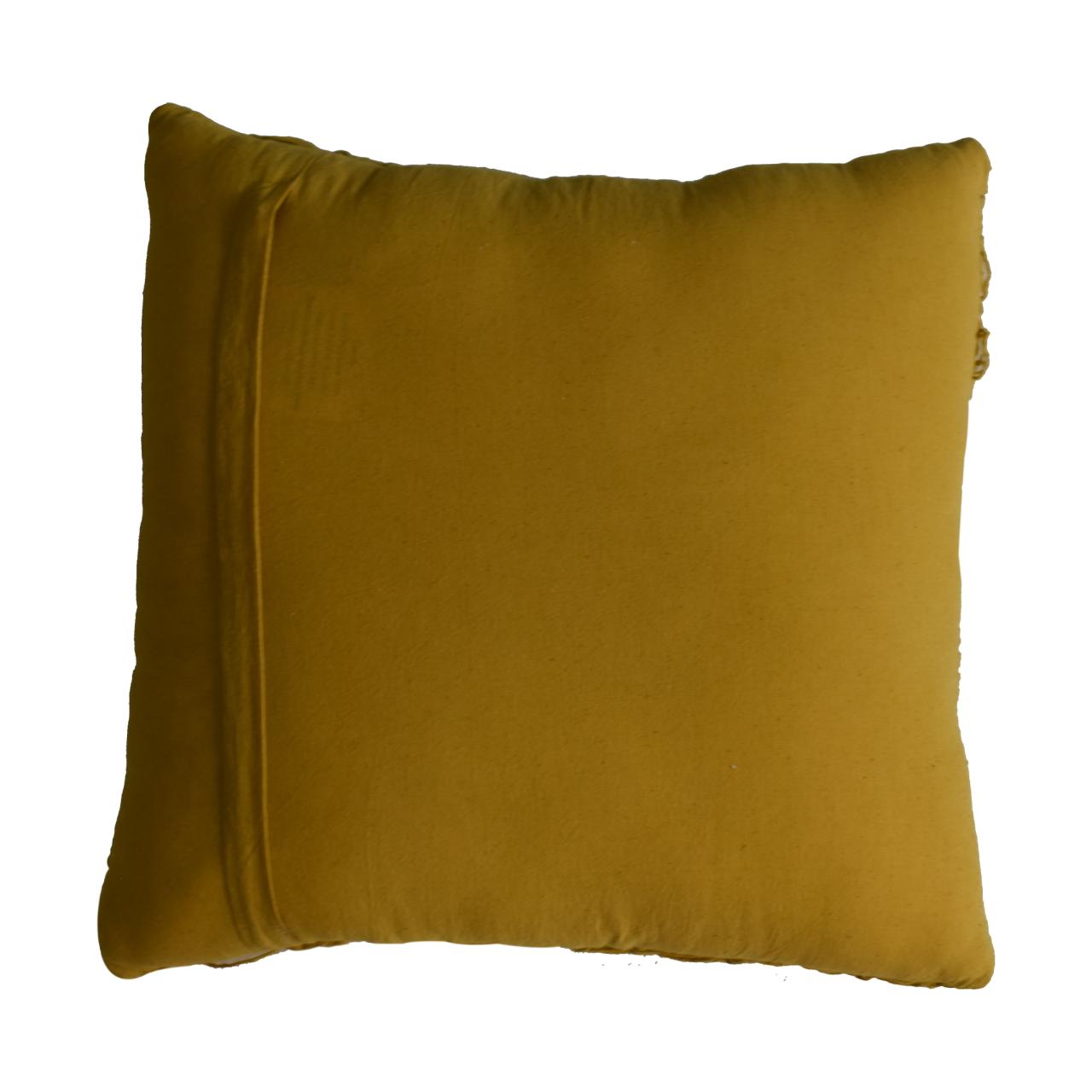 mustard maura cushion set of 2