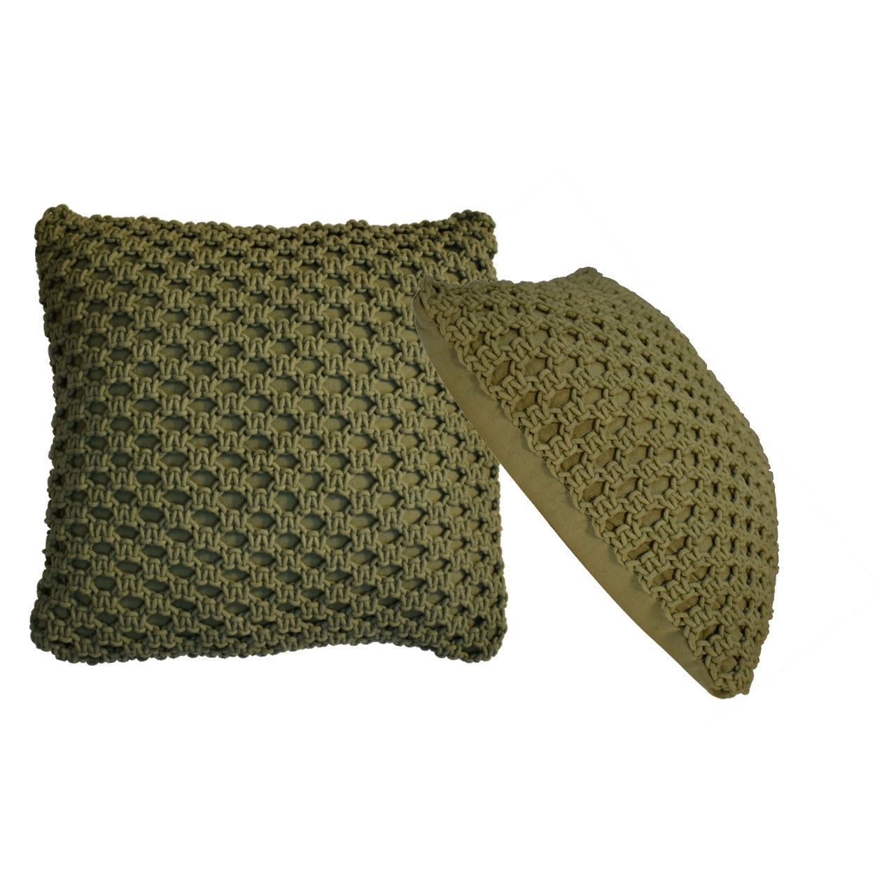 myra cushion set of 2 green