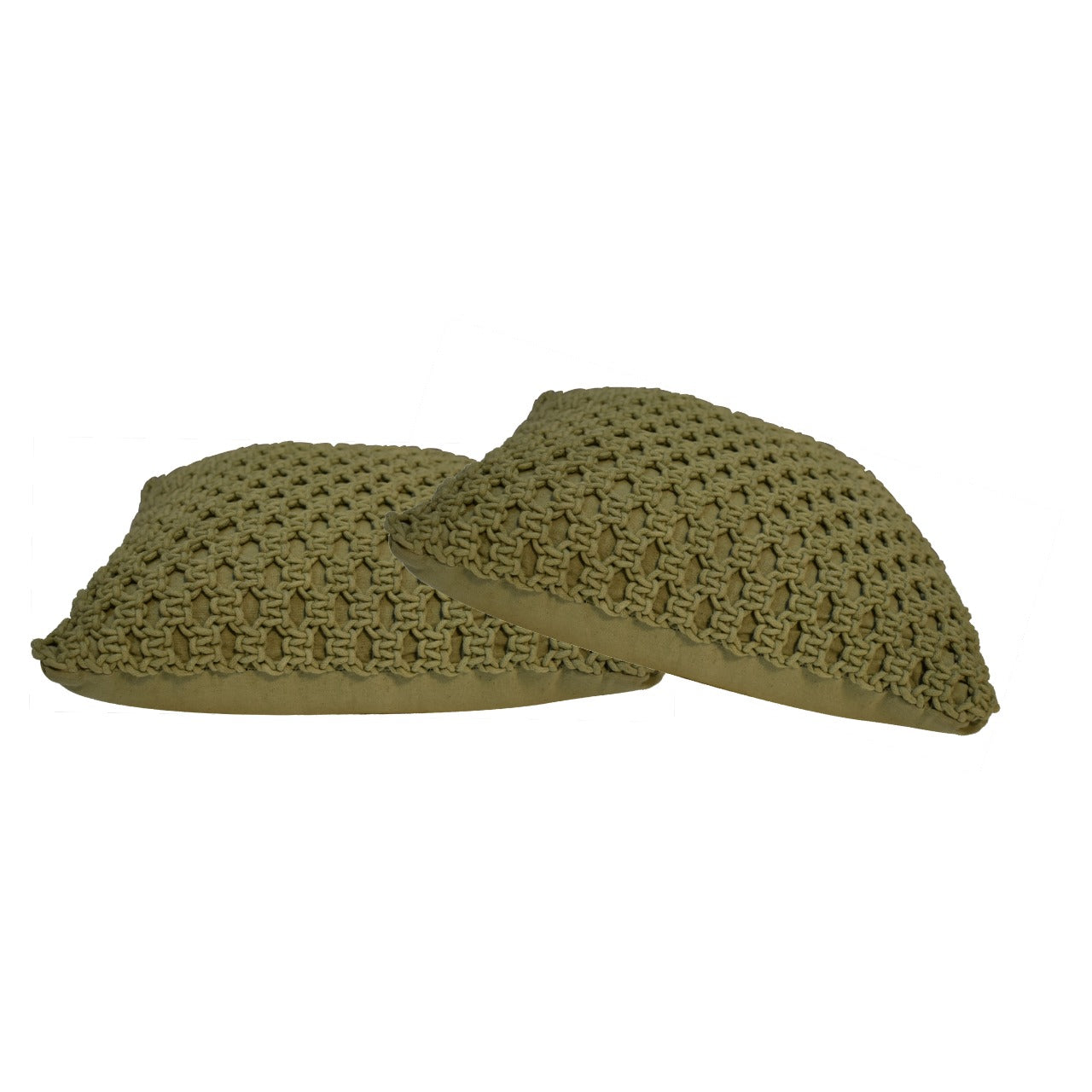 myra cushion set of 2 green