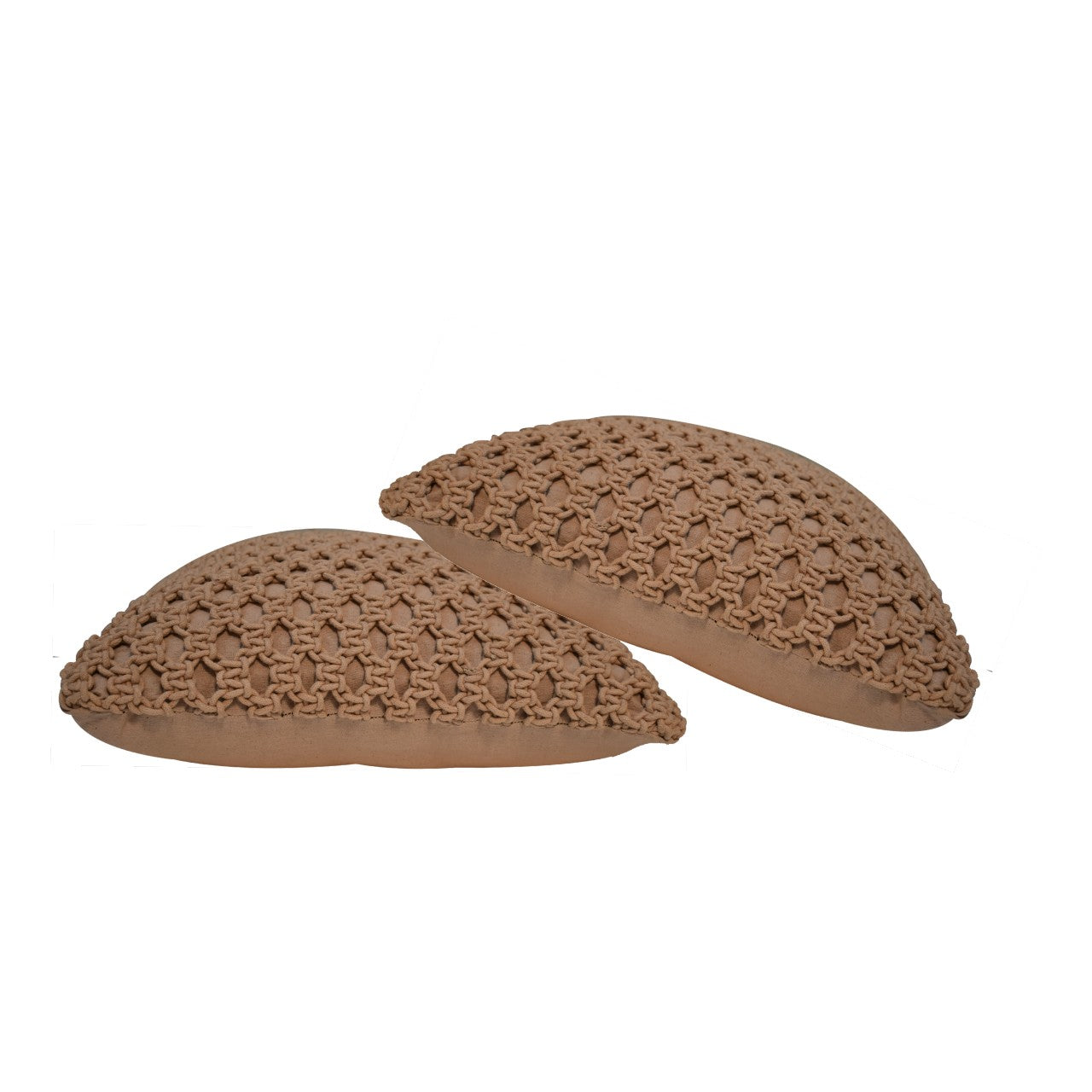 myra cushion set of 2 coffee