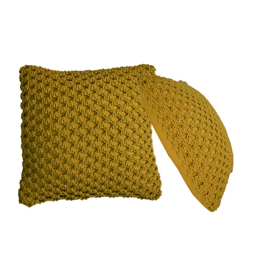 myra cushion set of 2 mustard