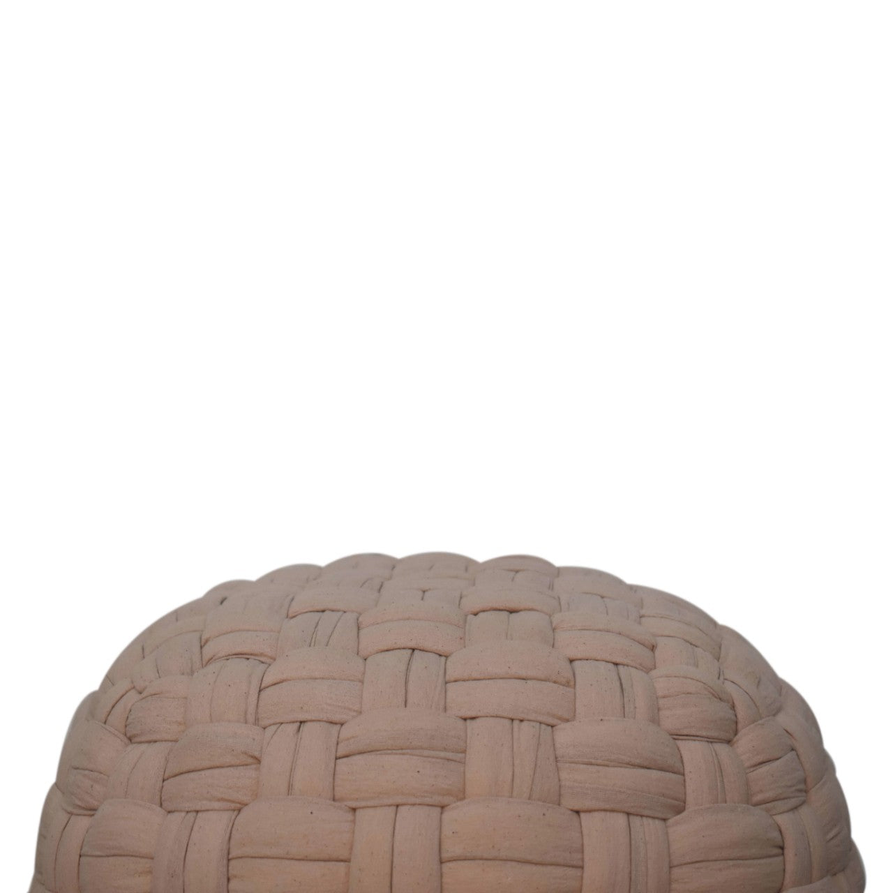 tube pouffe cream