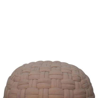 tube pouffe cream