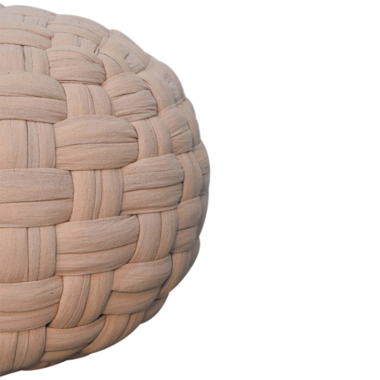 tube pouffe cream