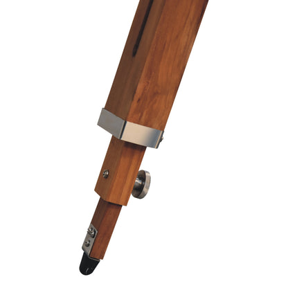 wooden tripod floor lamp