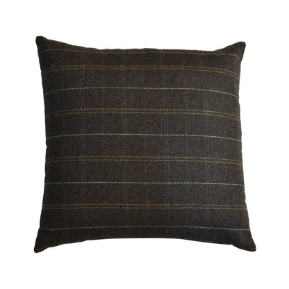 quinn cushion set of 2 pewter tweed
