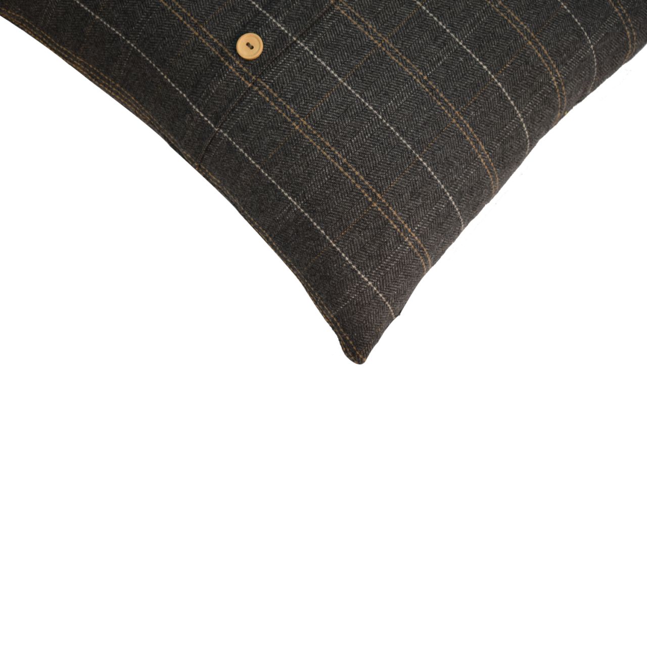 quinn cushion set of 2 pewter tweed 1