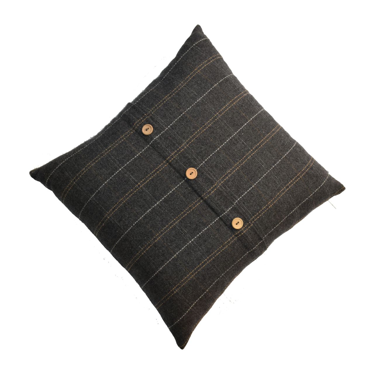 quinn cushion set of 2 pewter tweed 1