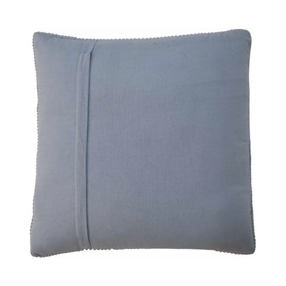 blue cotton cushion set of 2