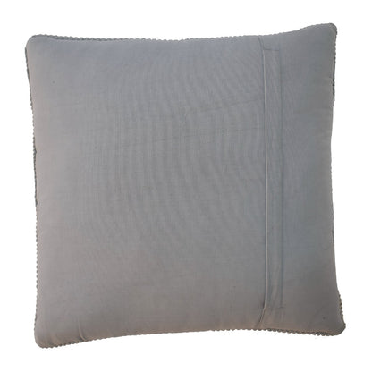 grey cotton cushion set of 2