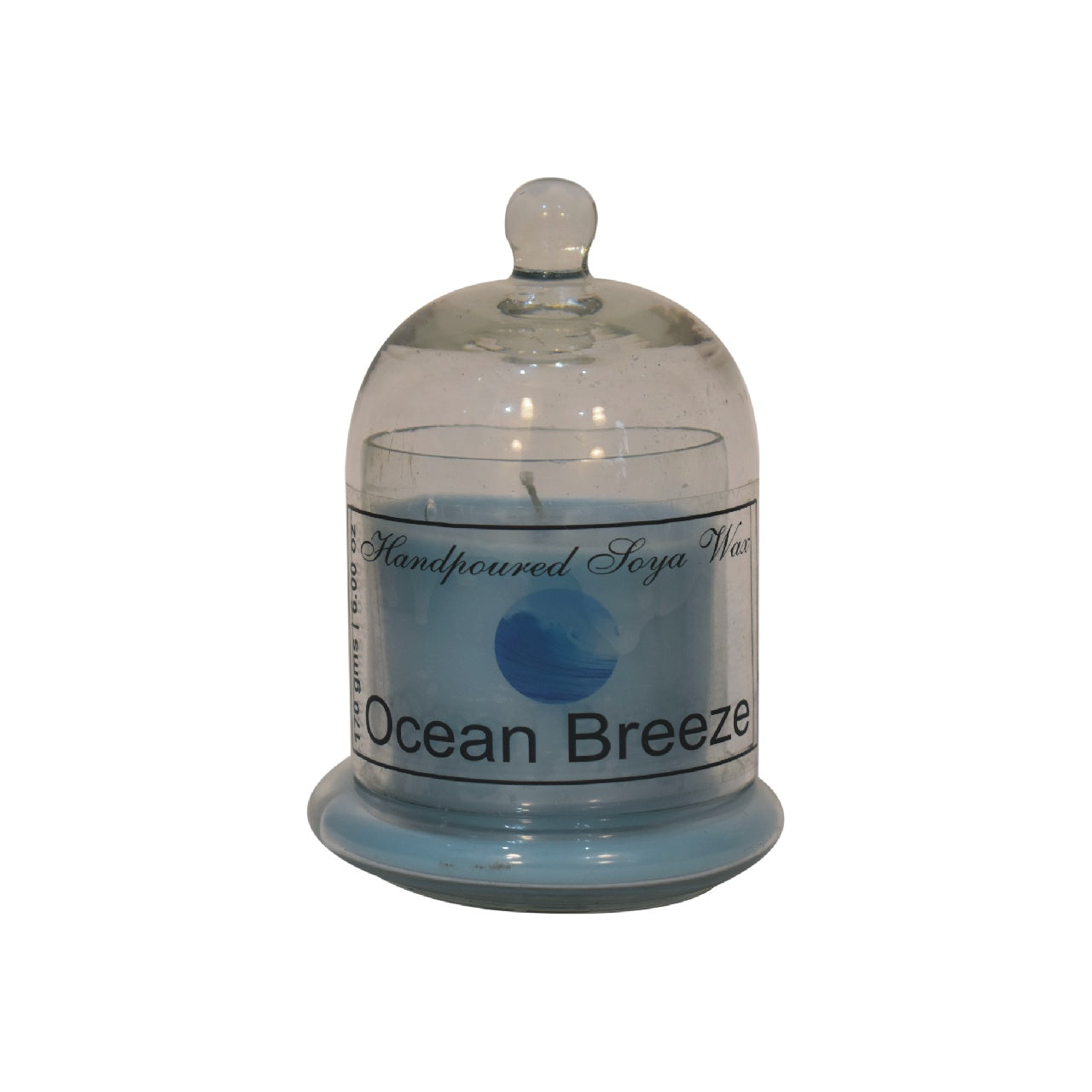 bell jar candle set of 3 ocean breeze citronella lavender