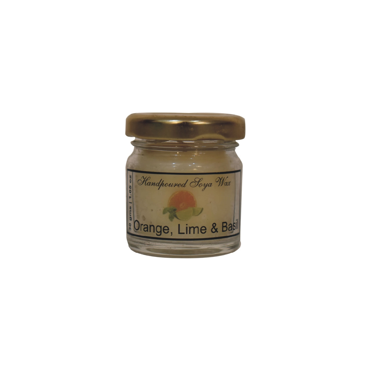 mini candle set of 6 honeysuckle jasmine jasmine lime orange lime basil white tea sage grapefuit mangosteen and lemon pine