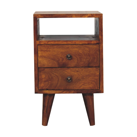 mini classic chestnut bedside