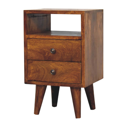 mini classic chestnut bedside