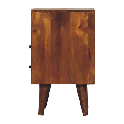 mini classic chestnut bedside