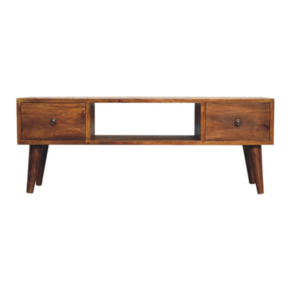 classic chestnut coffee table
