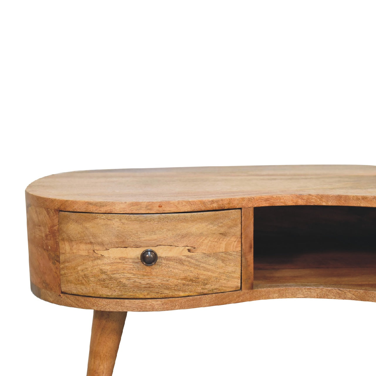 oak ish wave coffee table