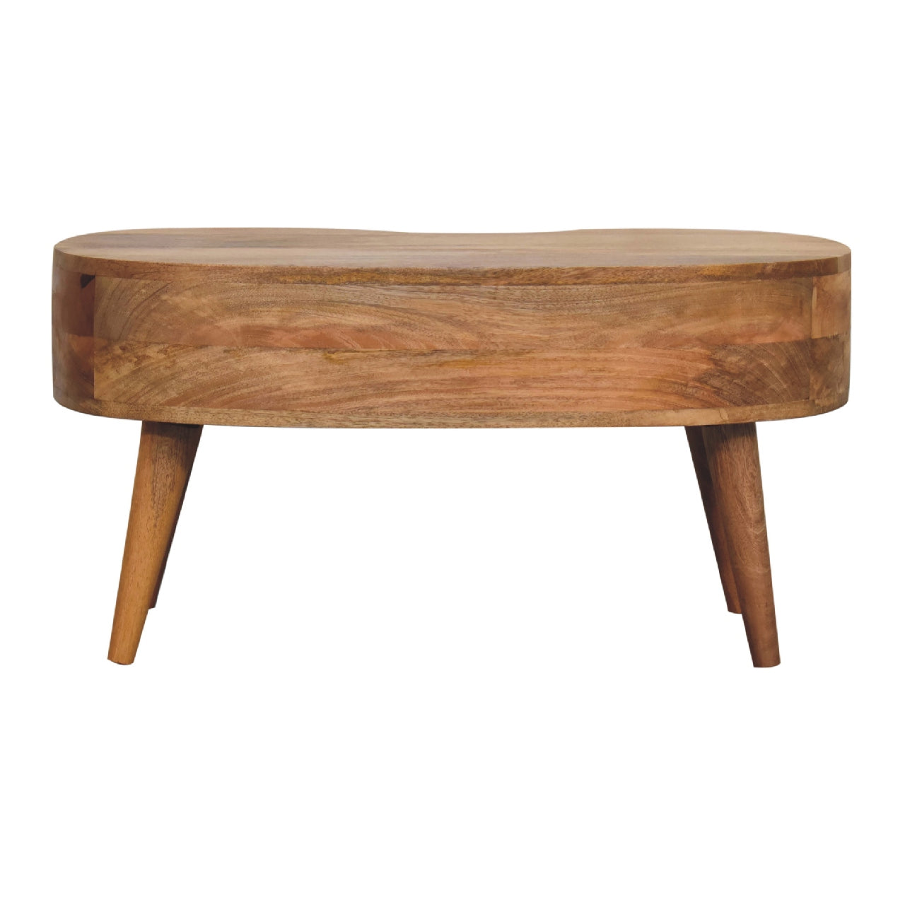 oak ish wave coffee table