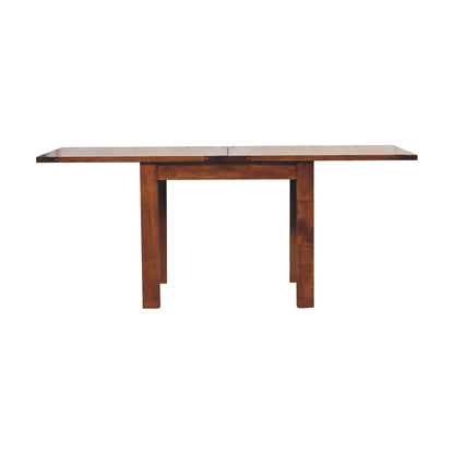 chestnut butterfly dining table