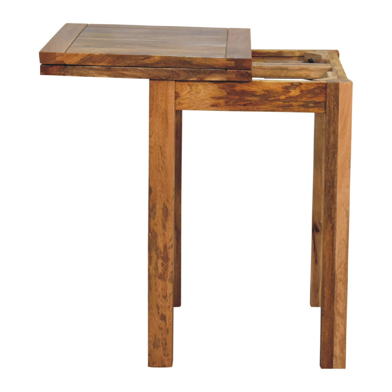 mini oak ish butterfly dining table