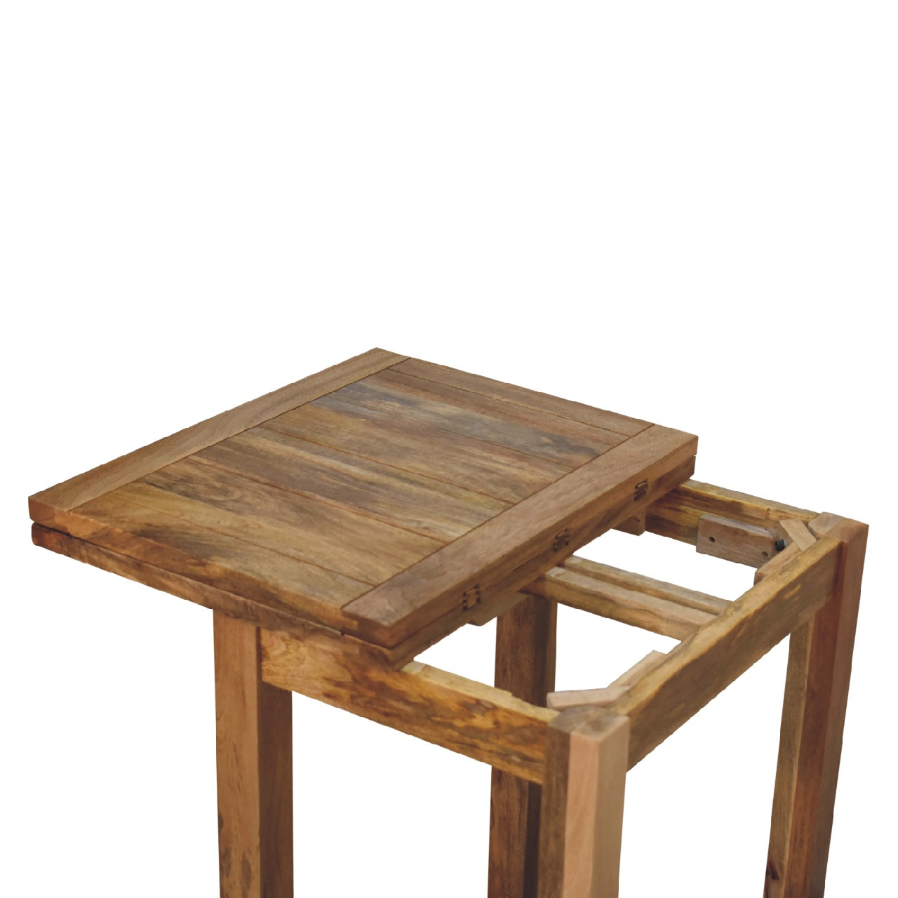 mini oak ish butterfly dining table