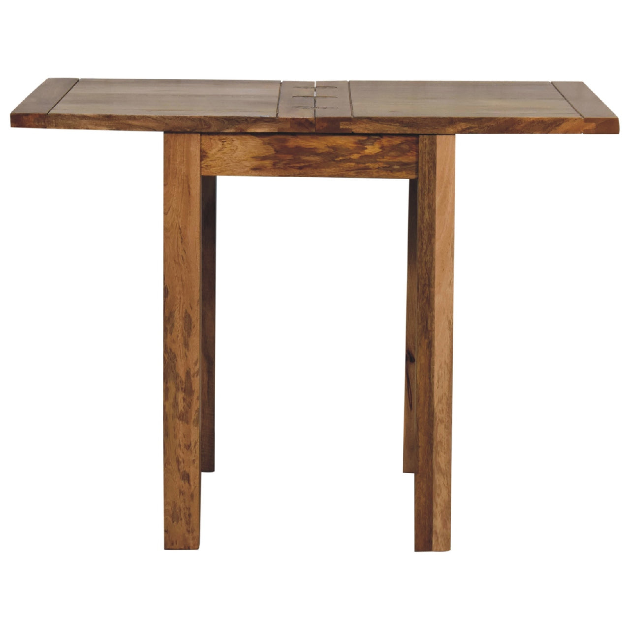 mini oak ish butterfly dining table