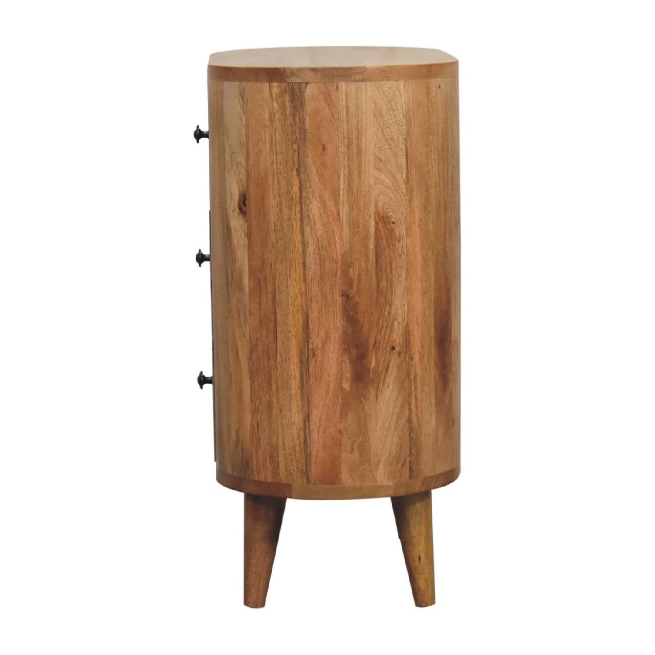 mini oak ish cabinet