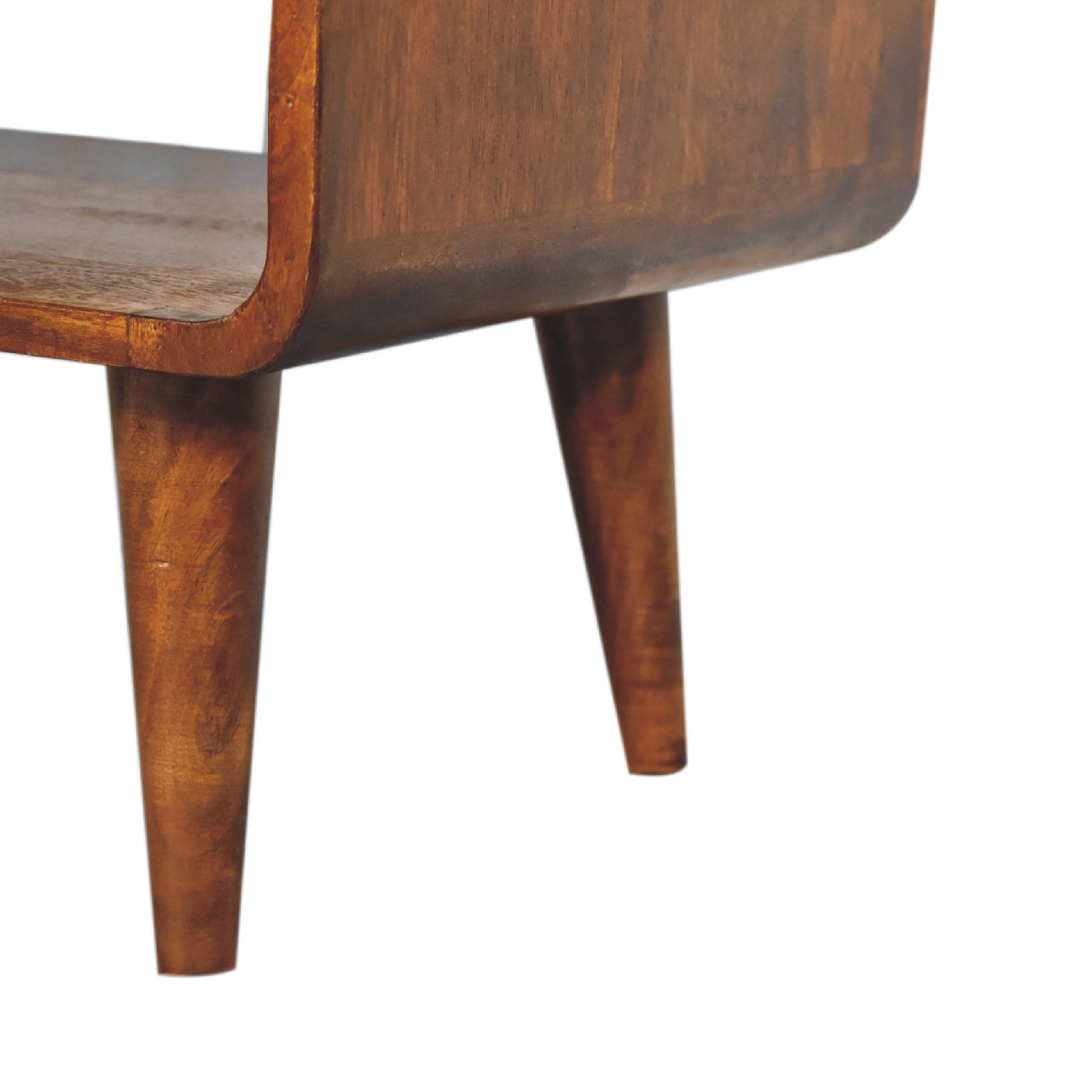 open chestnut tv stand