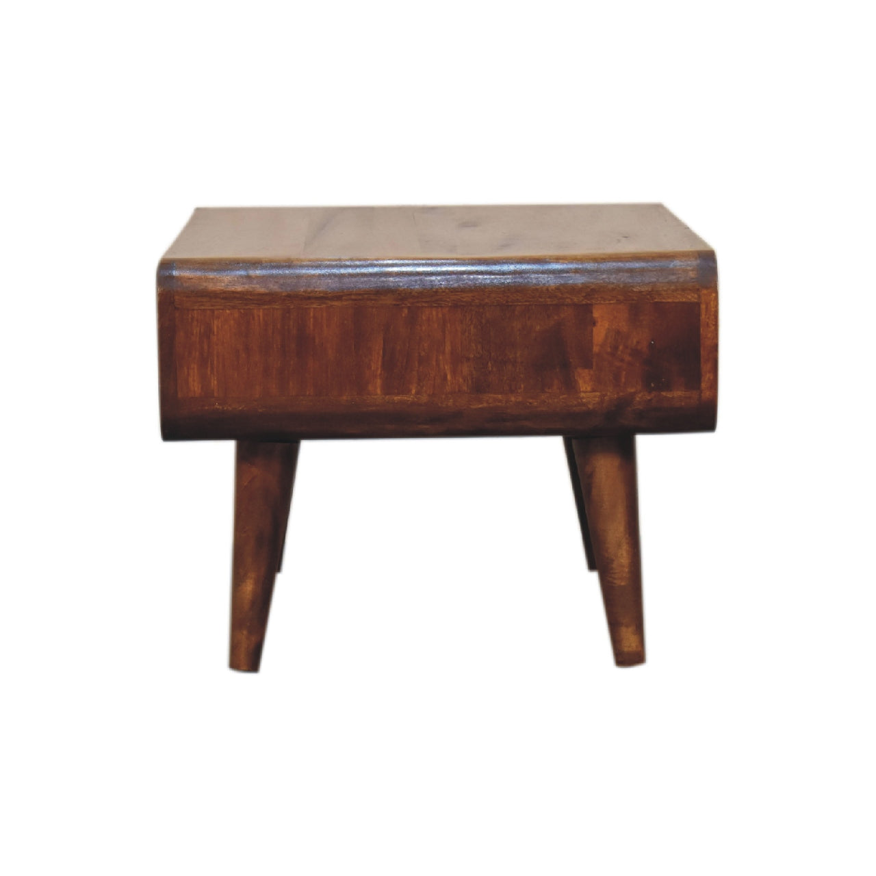 open chestnut tv stand