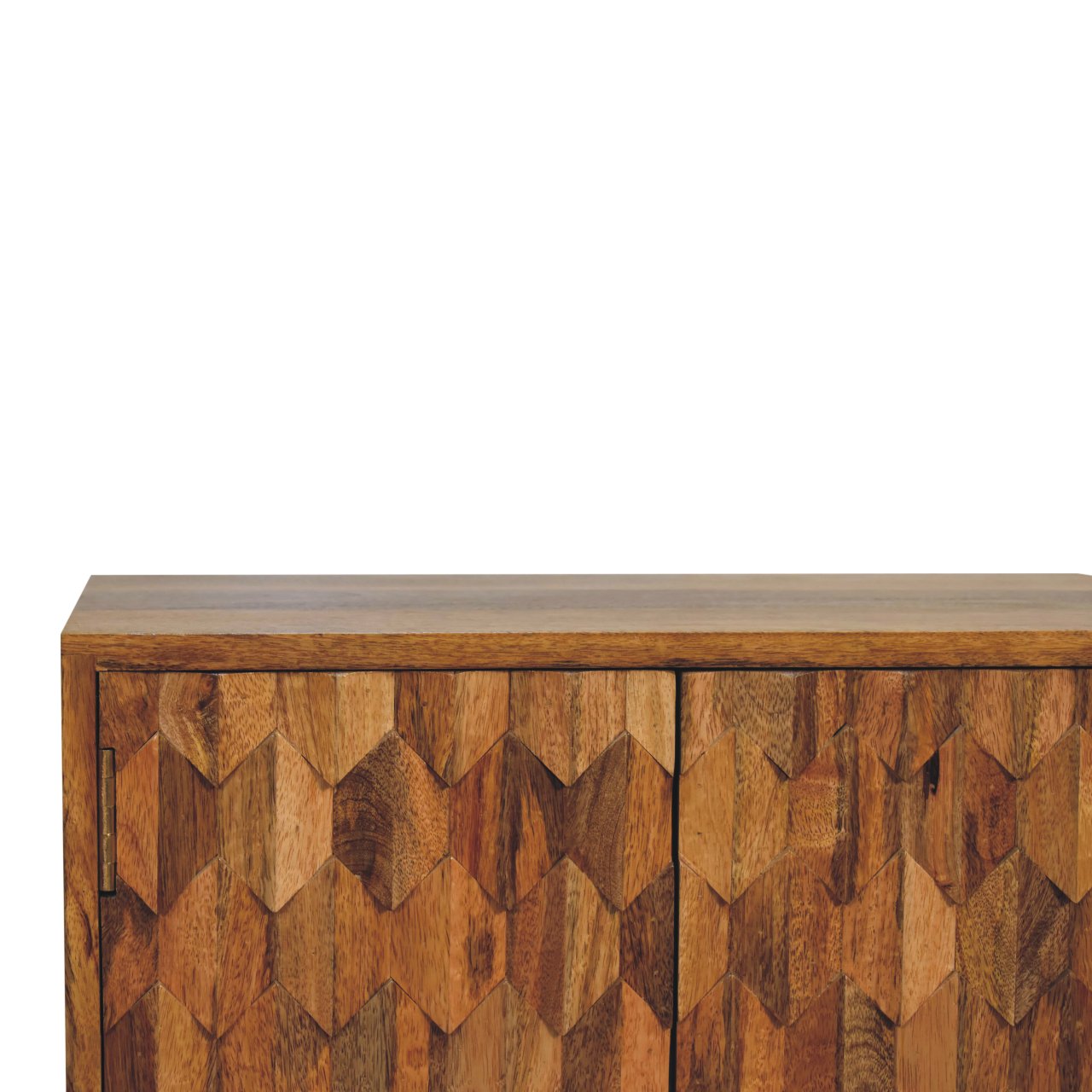 mini pineapple carved cabinet