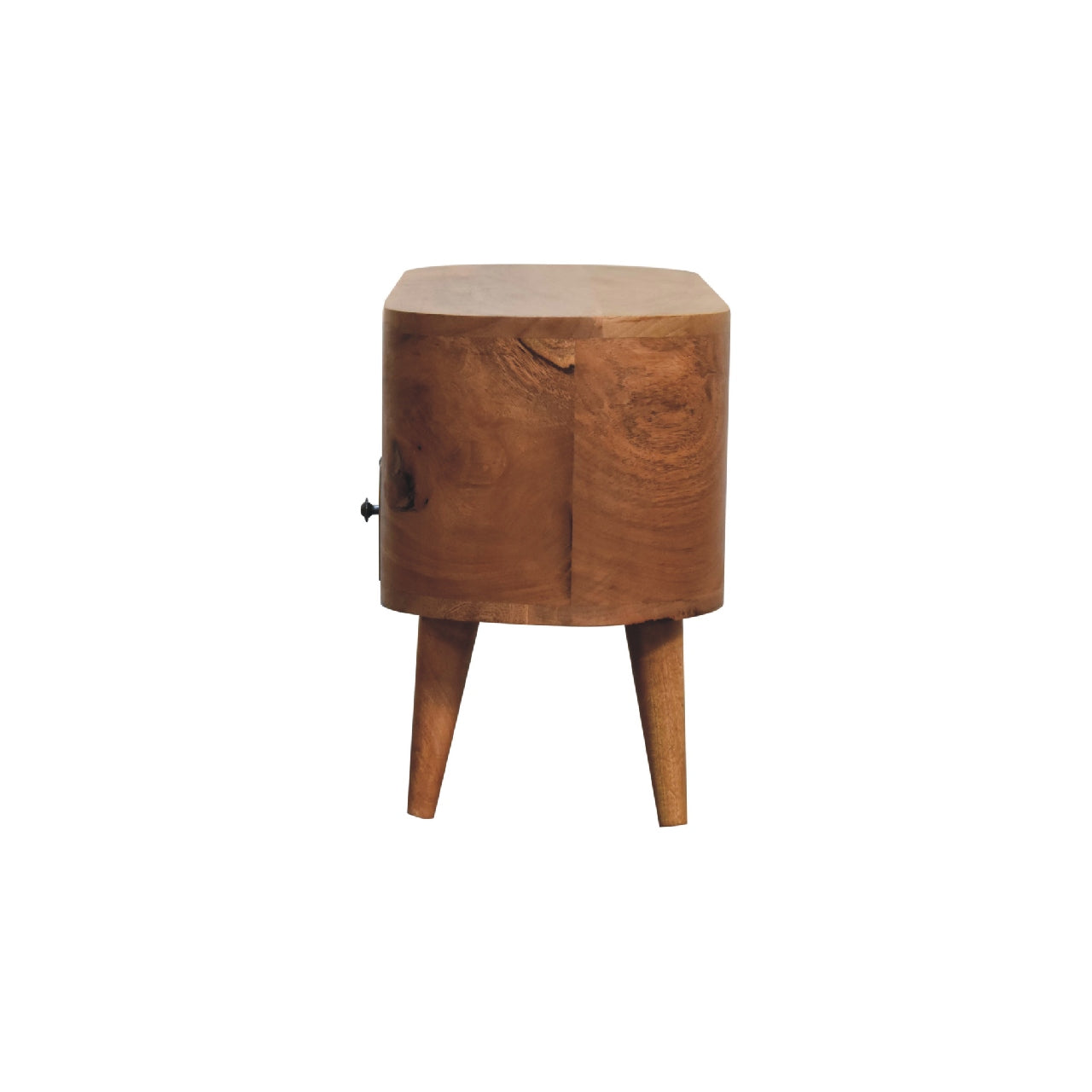 mini rounded tv stand