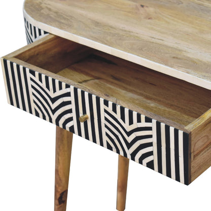 edessa bone inlay console table