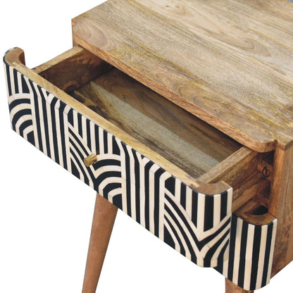 edessa bone inlay bedside