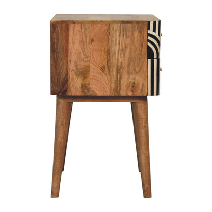 edessa bone inlay bedside