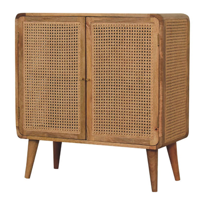 larrisa woven storage cabinet