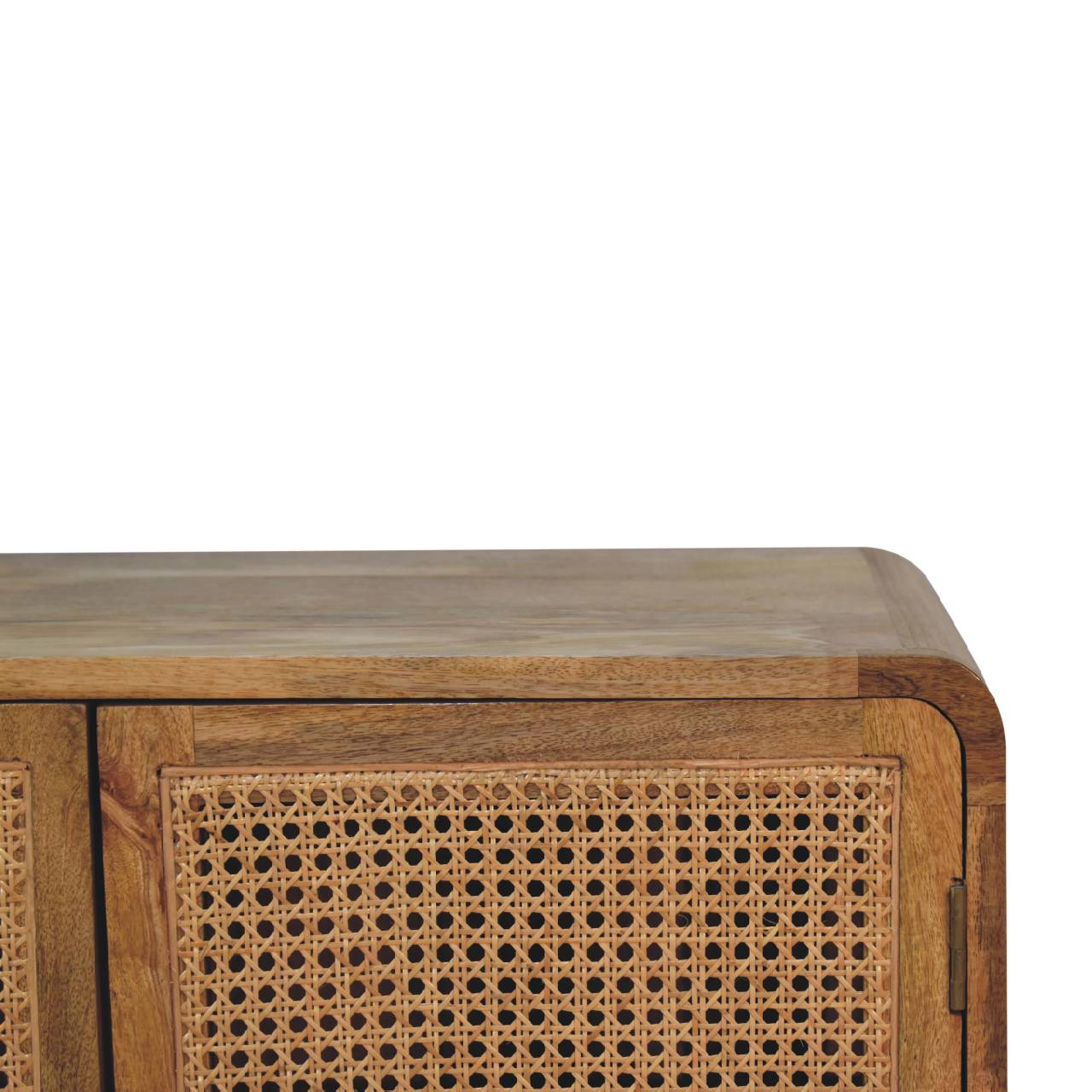 larrisa woven storage cabinet
