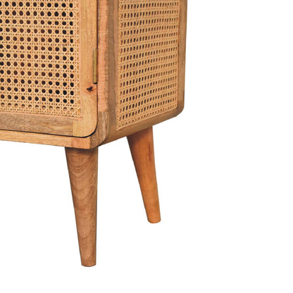 larrisa woven storage cabinet