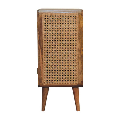 larrisa woven storage cabinet