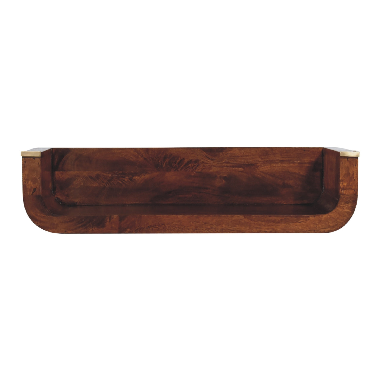 Indira Chestnut Floating Console Table