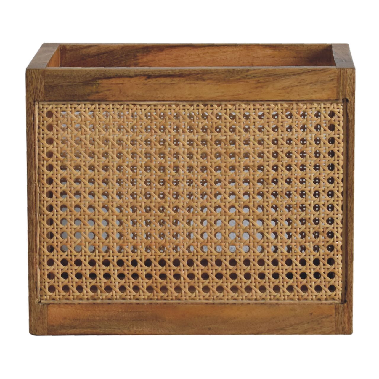 rattan storage basket
