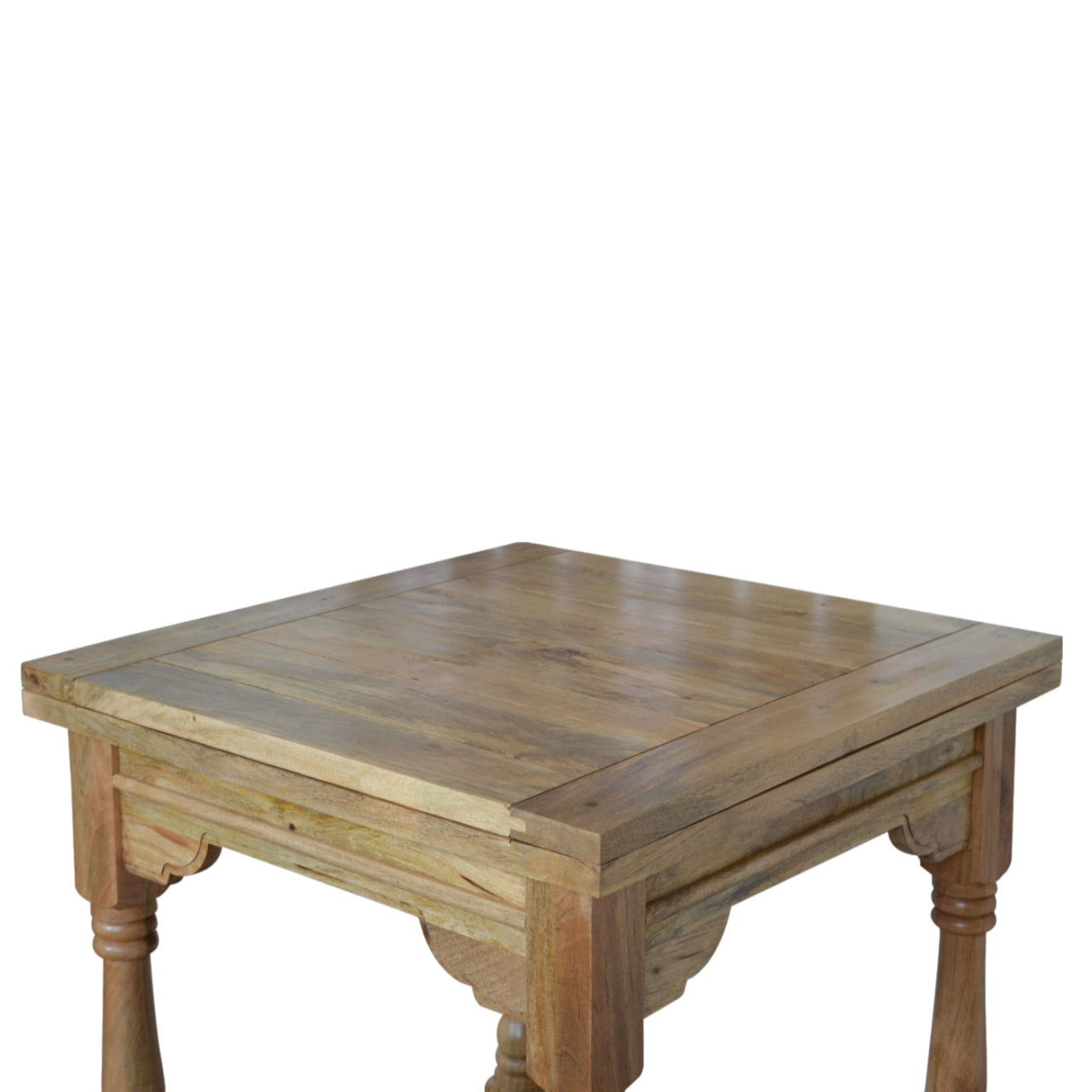 Solid Wood Granary Royale Extendable Turned Leg Dining Table