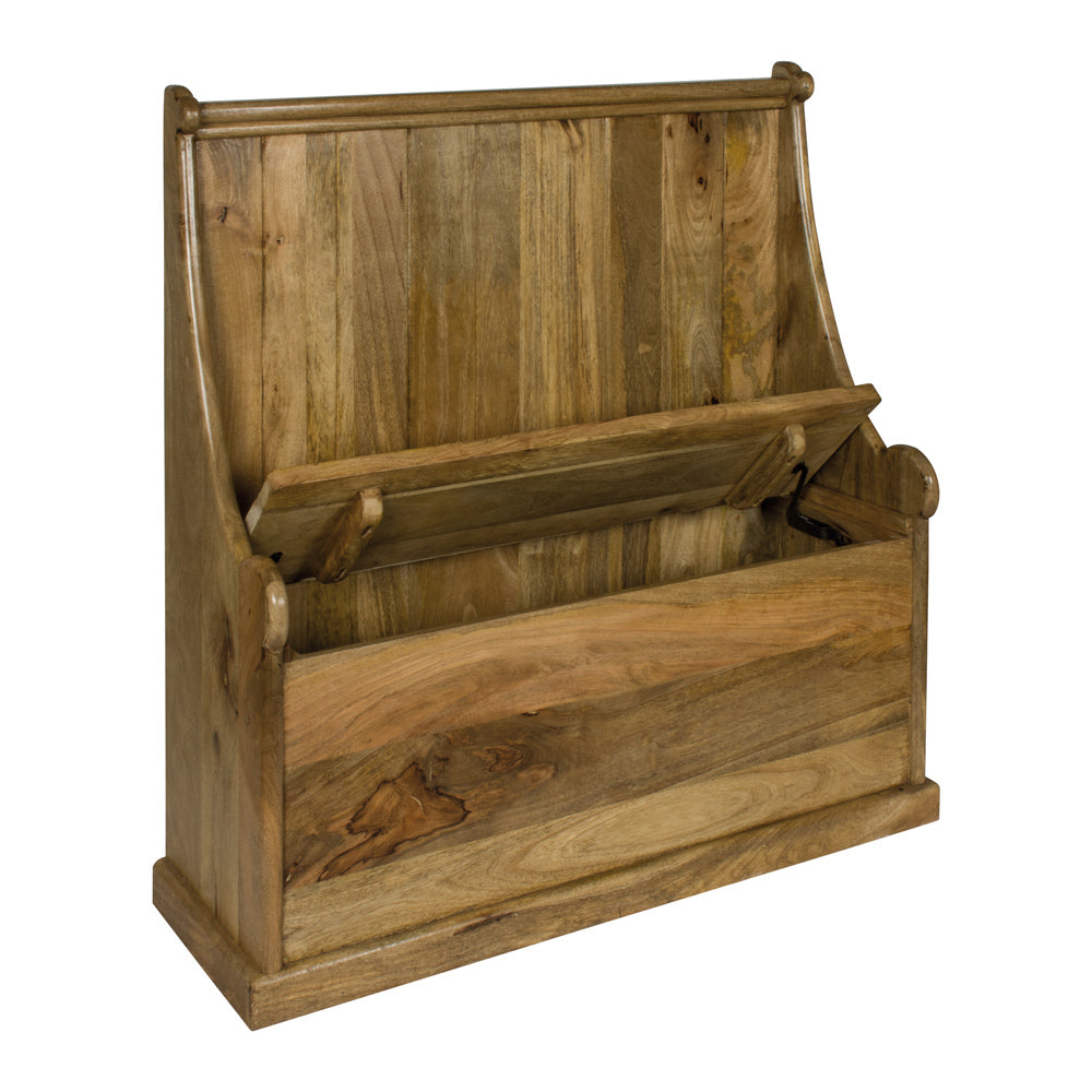 Solid Wood Granary Royale Monk Bench 2