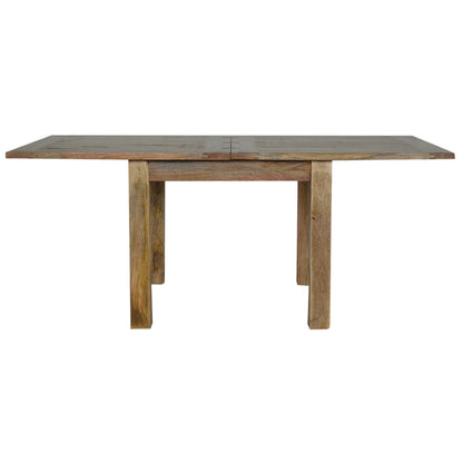 Solid Wood Extendable Butterfly Dining Table