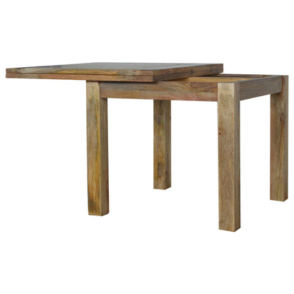 Solid Wood Extendable Butterfly Dining Table
