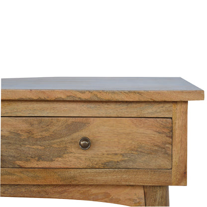Solid Wood 3 Drawer Nordic Style Console Table